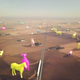 Illustration for article titled Welcome to Farmland World, a livestock Disneyland where robo-cows roam